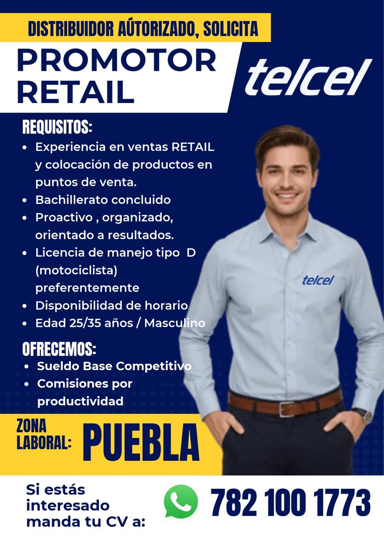 Banner del anuncio de la vacante