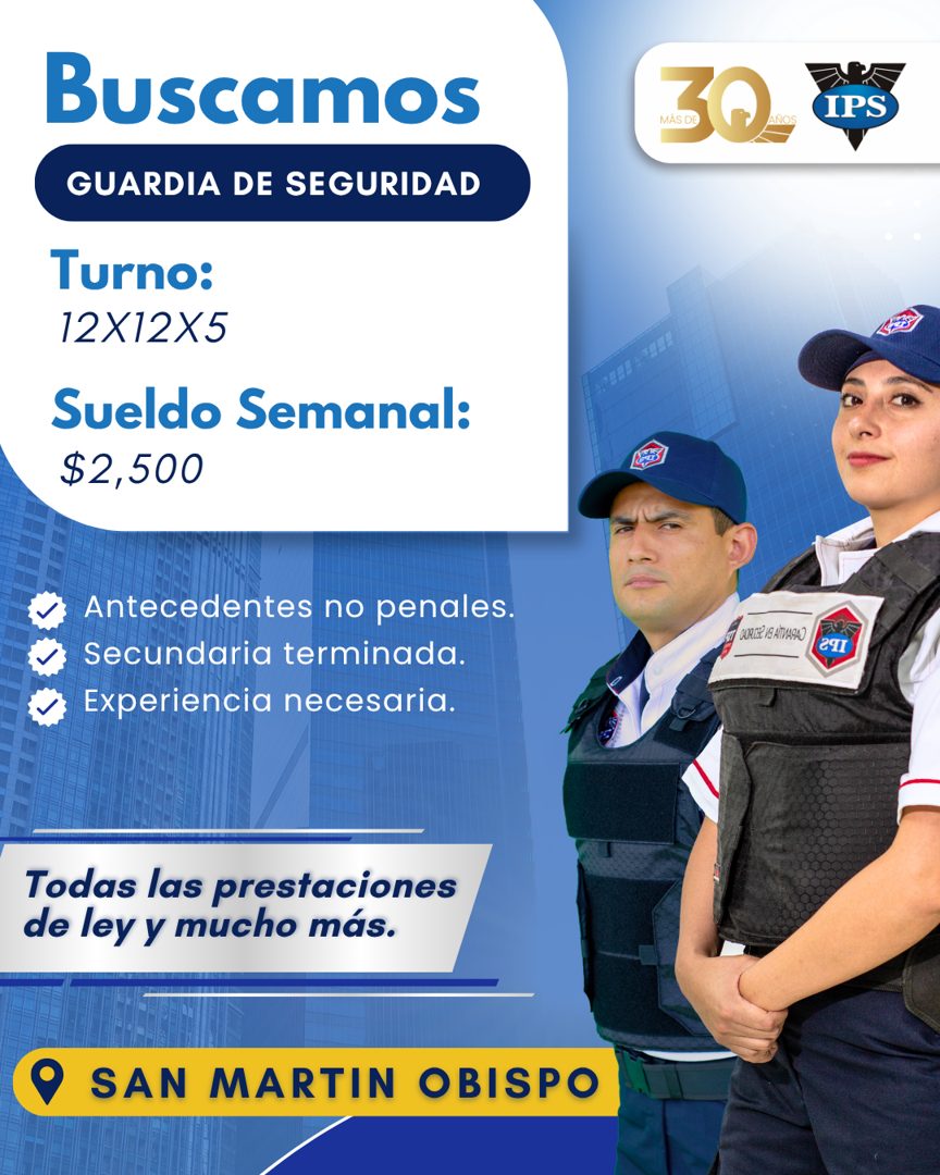 Banner del anuncio de la vacante
