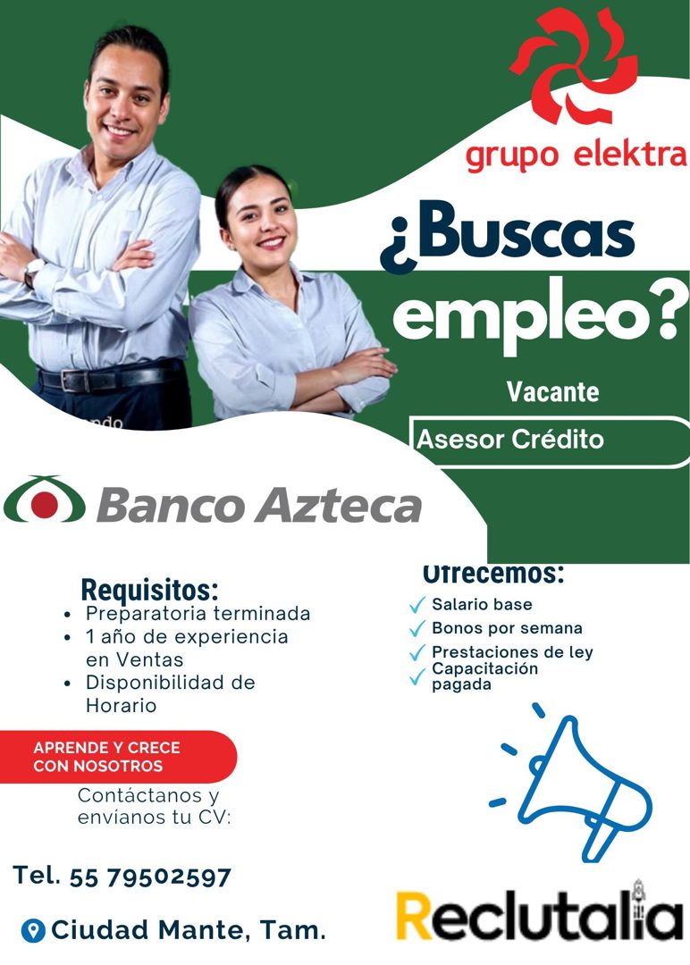 Banner del anuncio de la vacante