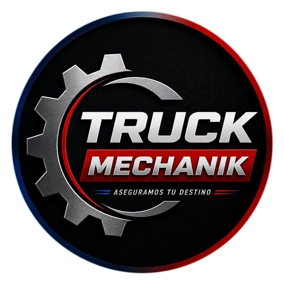 Banner del anuncio de la vacante: TRUCK · MECHANIK · ASEGURAMOS TU DESTINO