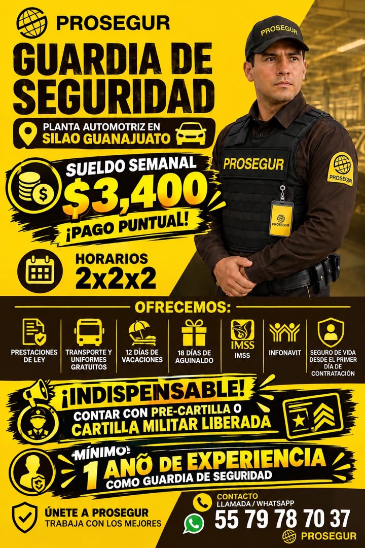 Banner del anuncio de la vacante