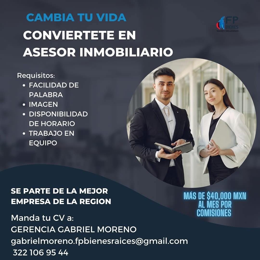 Banner del anuncio de la vacante