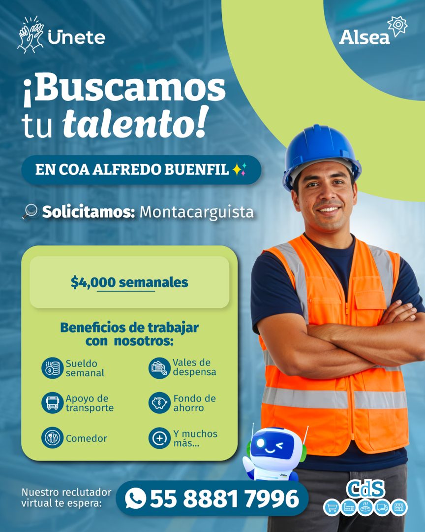 Banner del anuncio de la vacante