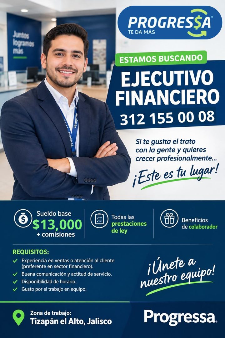 Banner del anuncio de la vacante