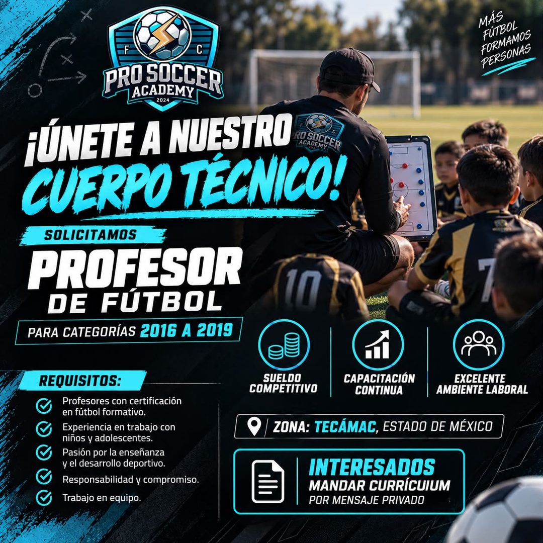Banner del anuncio de la vacante