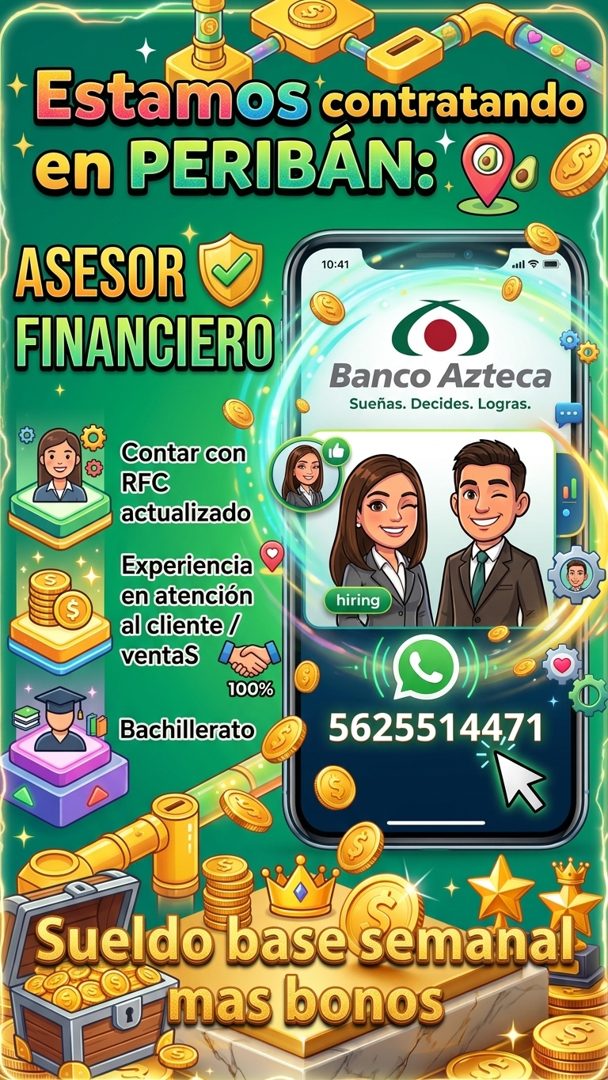 Banner del anuncio de la vacante