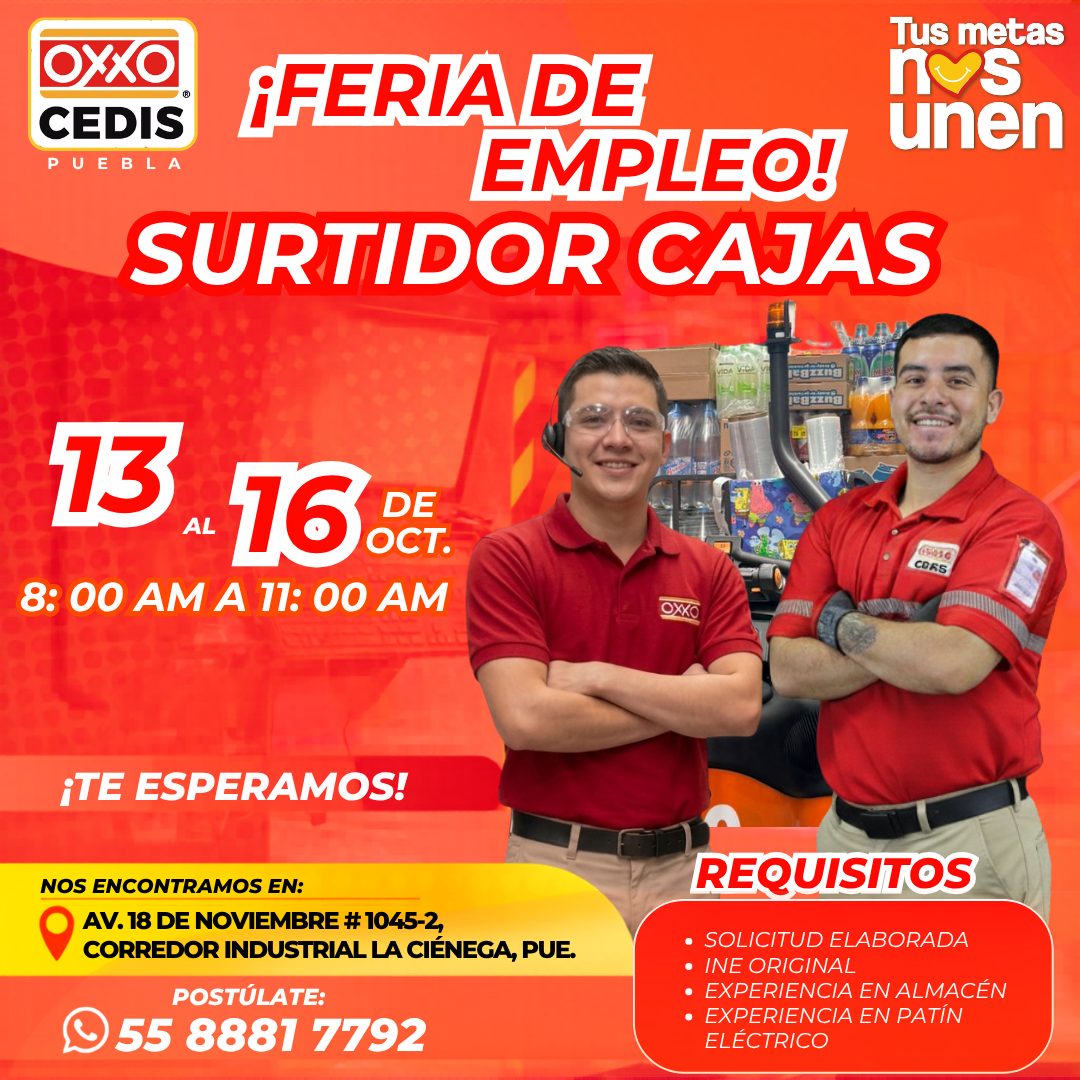 Banner del anuncio de la vacante
