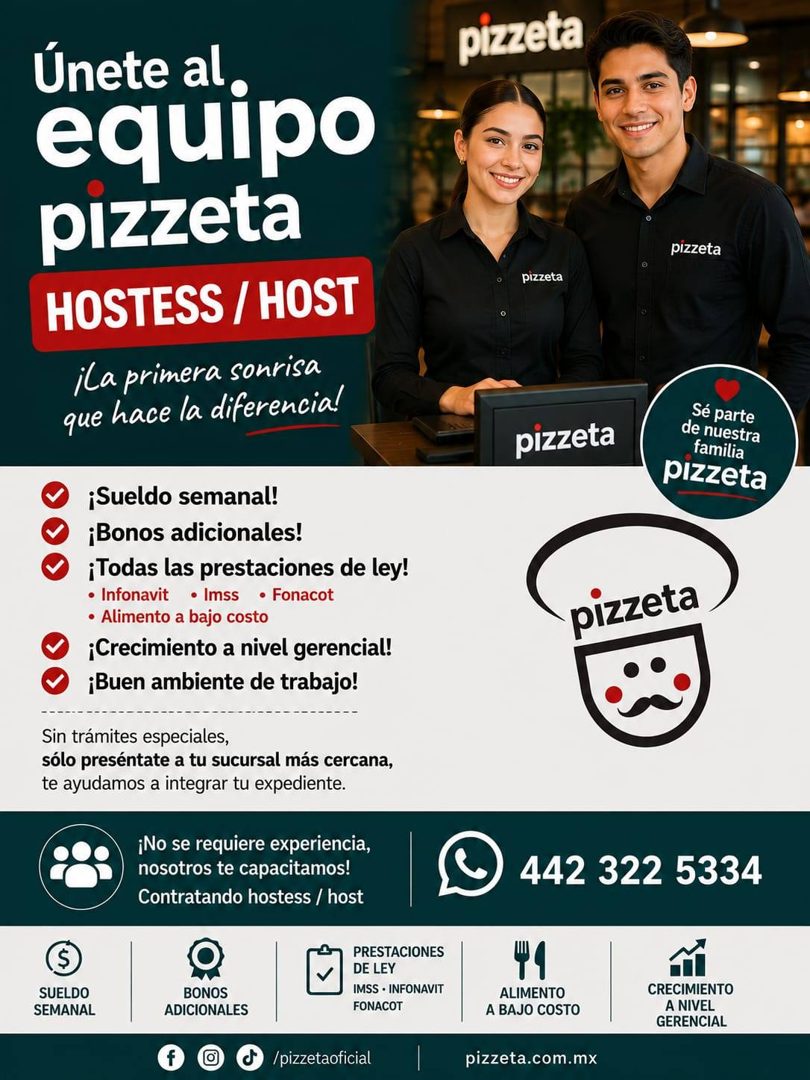 Banner del anuncio de la vacante