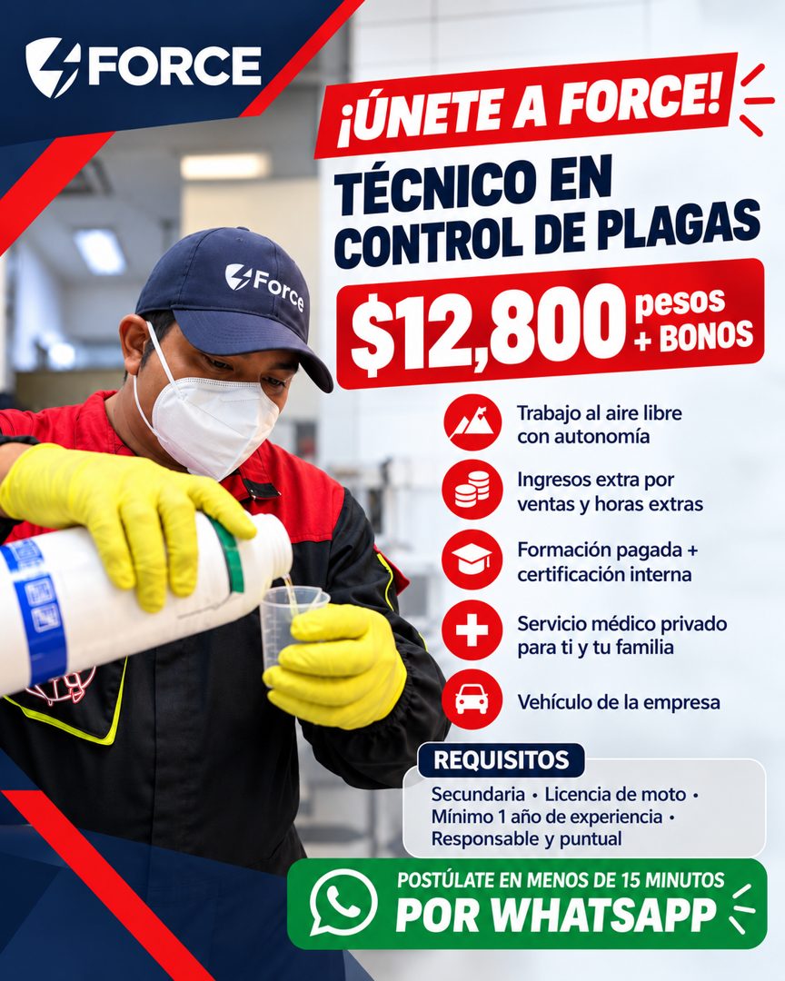 Banner del anuncio de la vacante