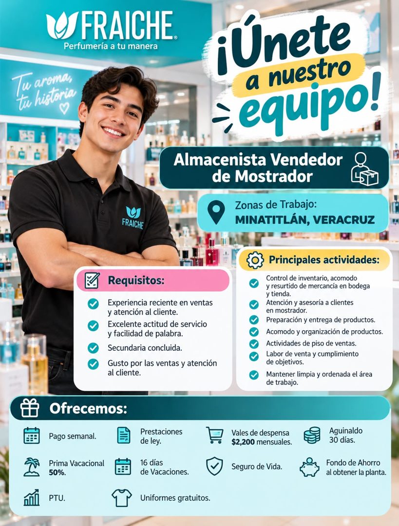 Banner del anuncio de la vacante