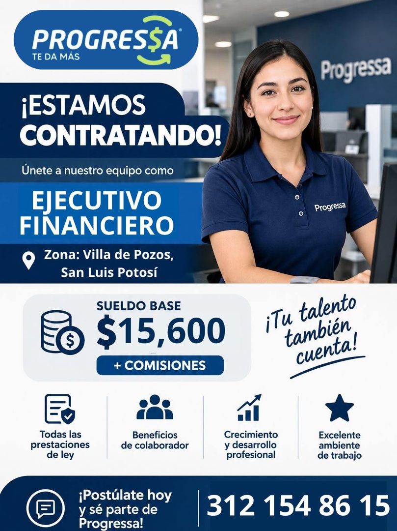 Banner del anuncio de la vacante