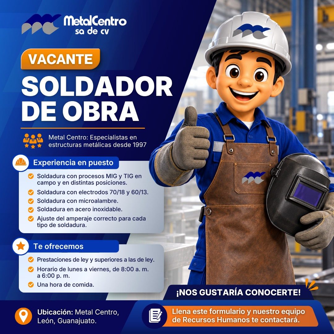 Banner del anuncio de la vacante