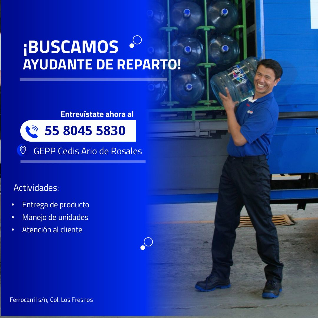 Banner del anuncio de la vacante