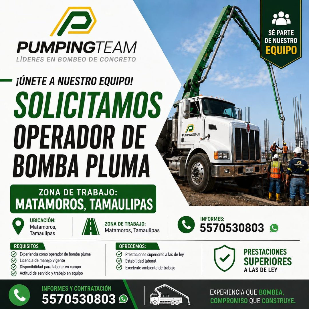Banner del anuncio de la vacante