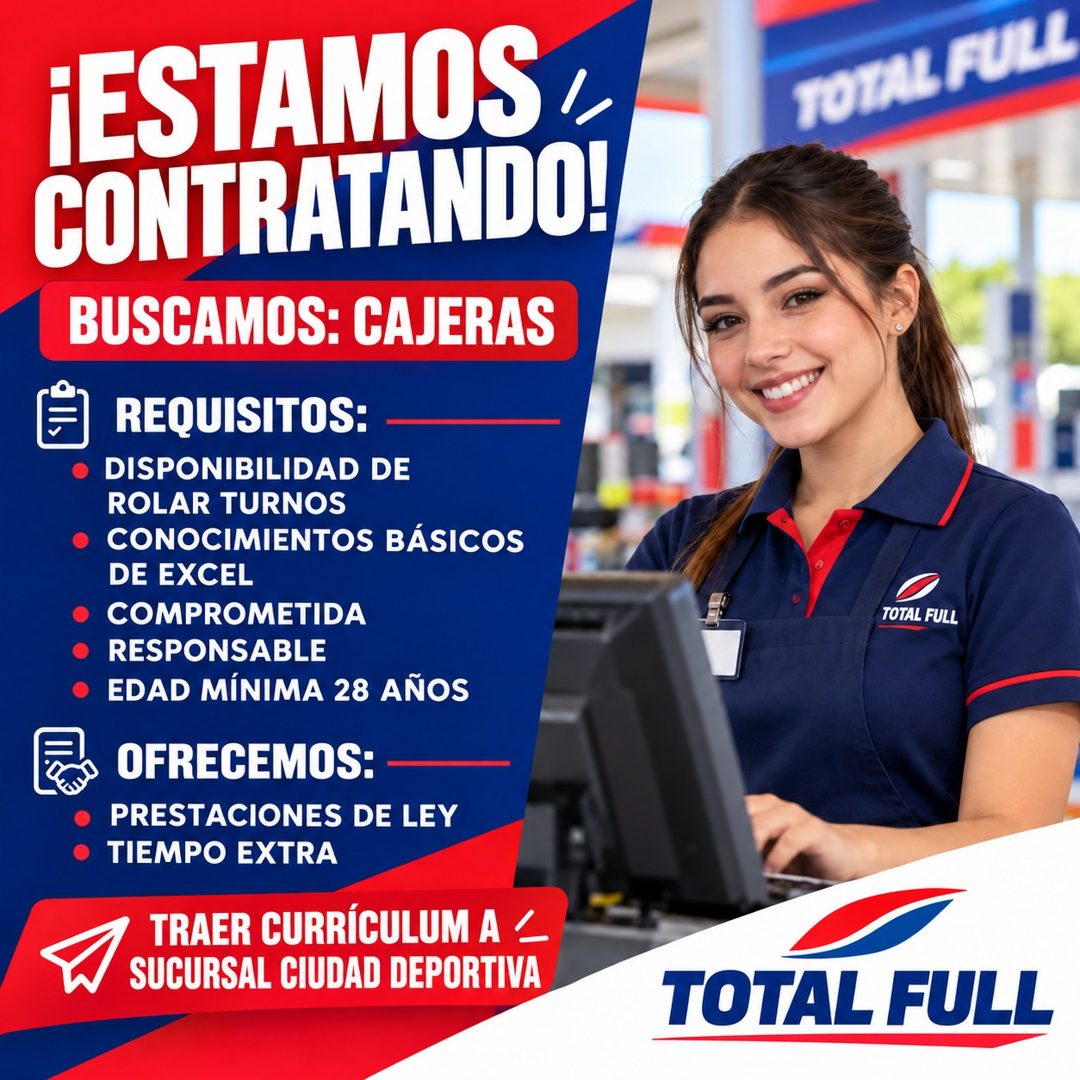 Banner del anuncio de la vacante
