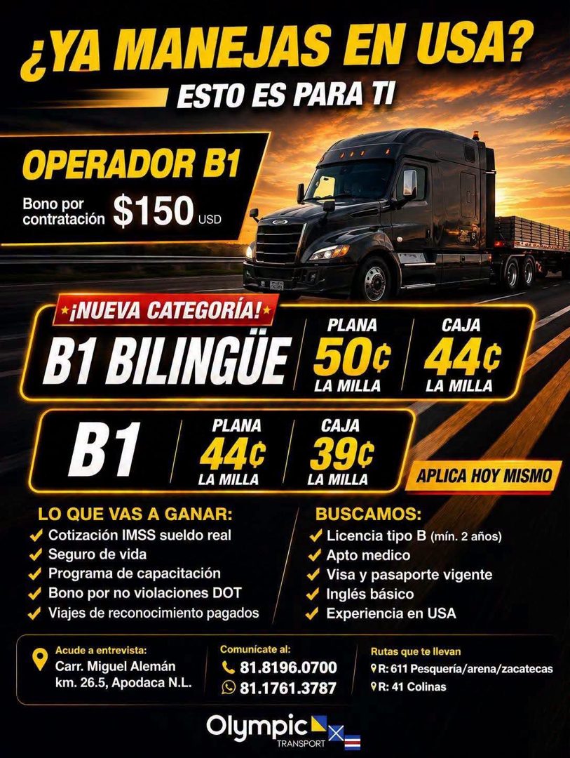 Banner del anuncio de la vacante