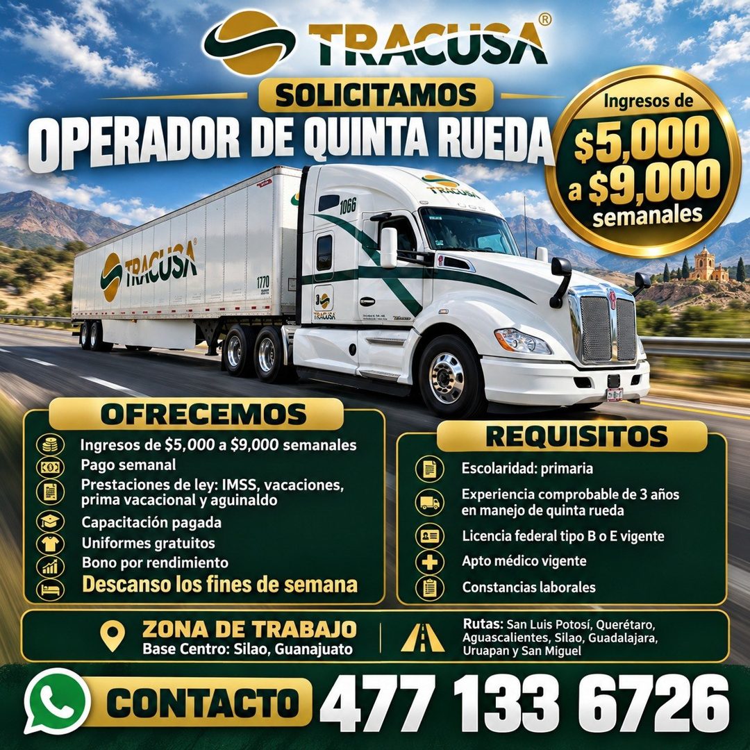 Banner del anuncio de la vacante