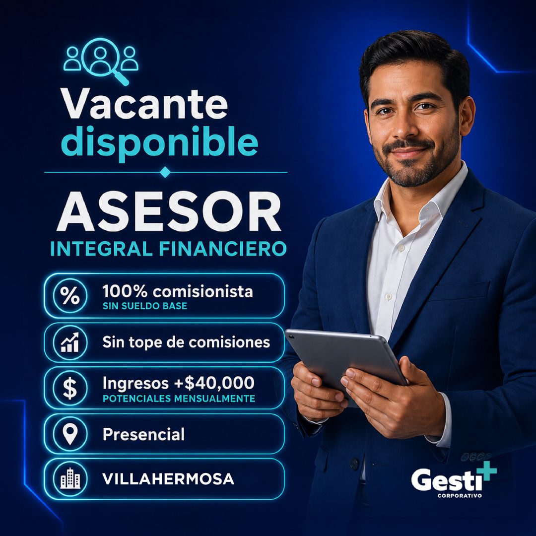 Banner del anuncio de la vacante