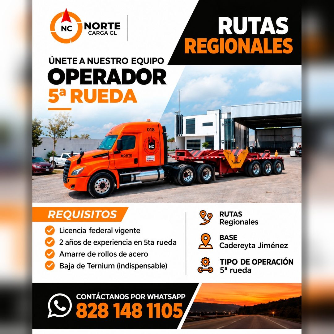 Banner del anuncio de la vacante
