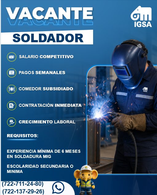 Banner del anuncio de la vacante