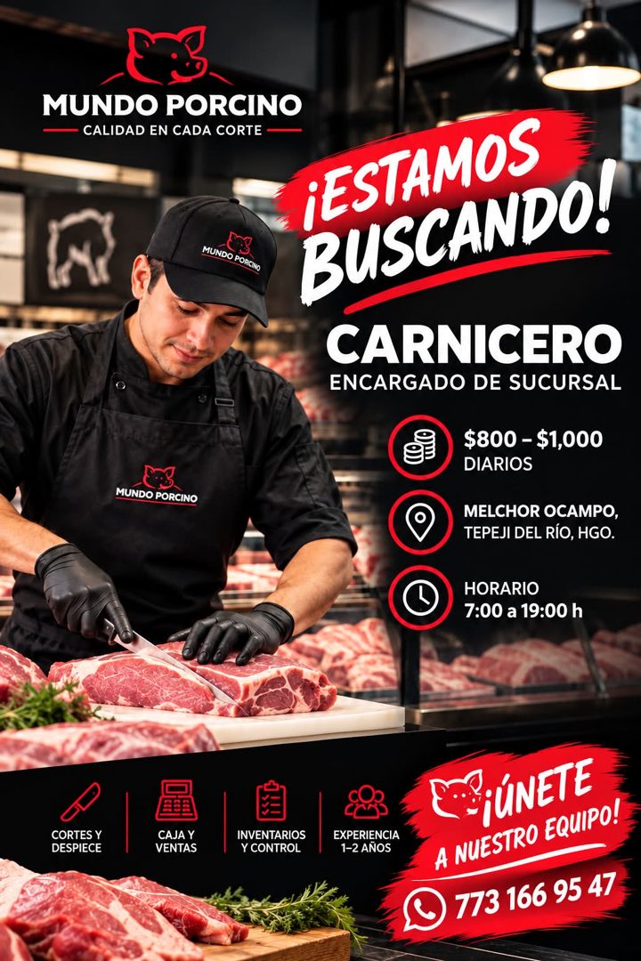 Banner del anuncio de la vacante