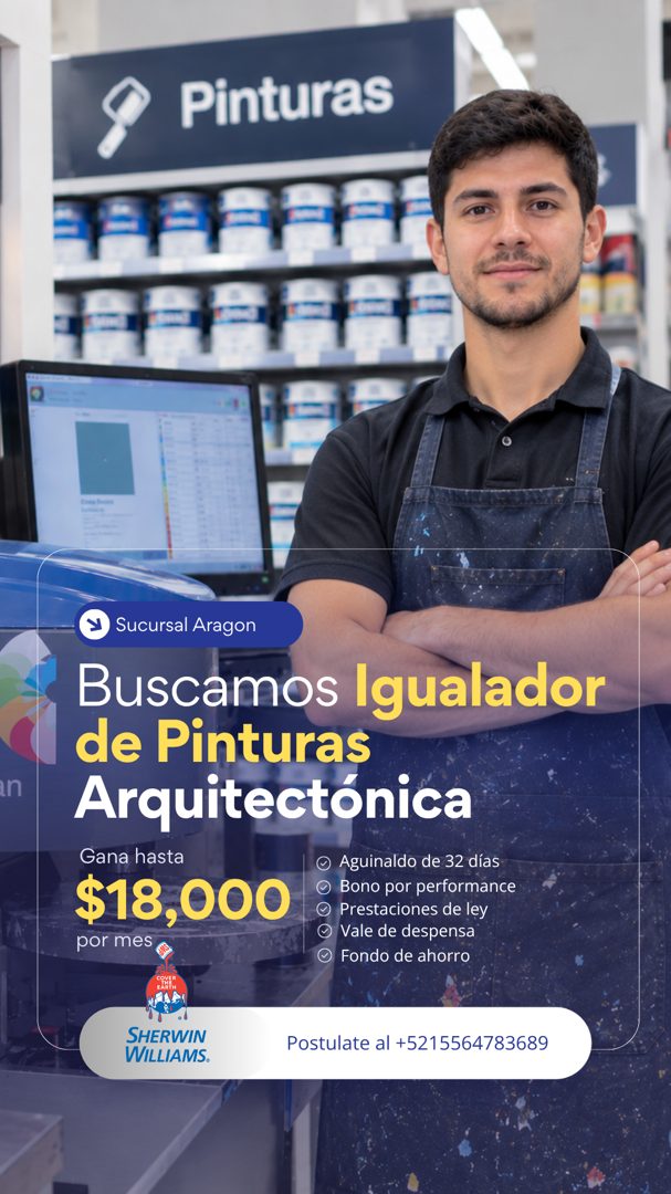 Banner del anuncio de la vacante