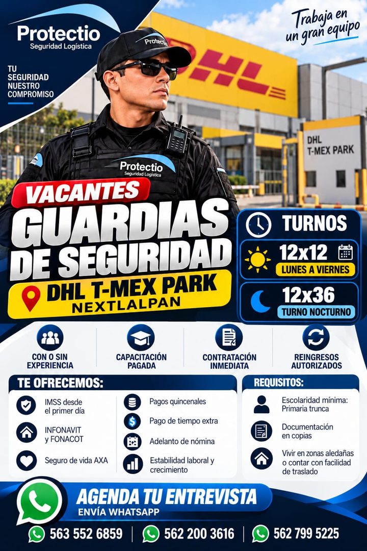 Banner del anuncio de la vacante