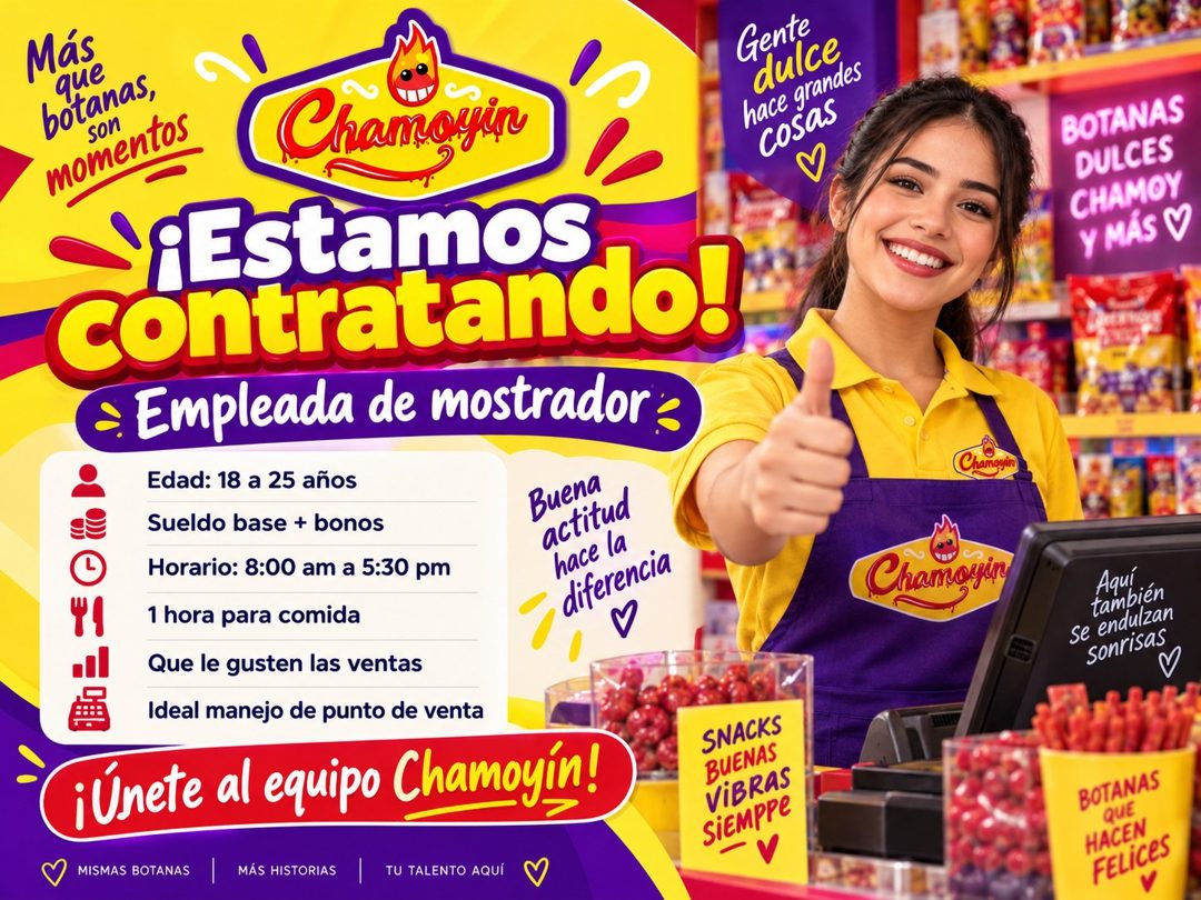 Banner del anuncio de la vacante