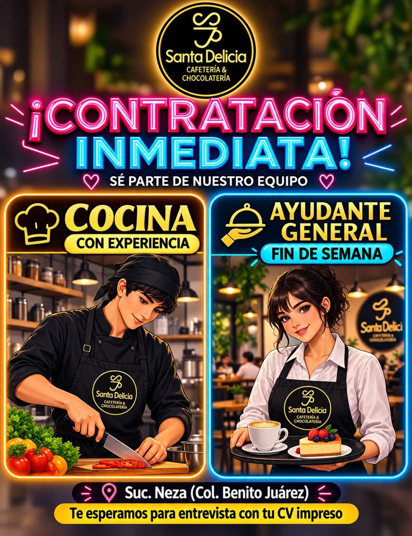 Banner del anuncio de la vacante