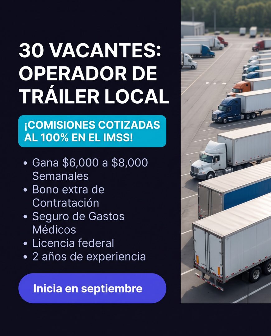 Banner del anuncio de la vacante