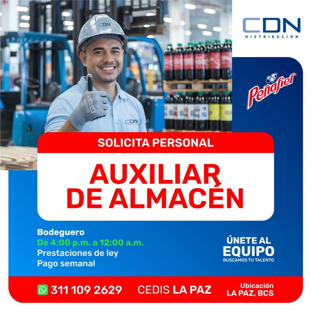 Banner del anuncio de la vacante