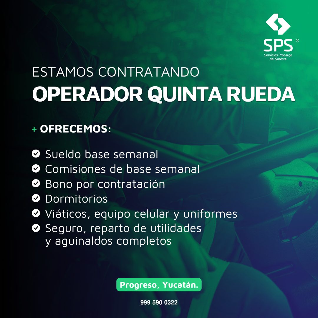 Banner del anuncio de la vacante