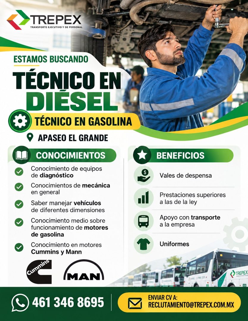 Banner del anuncio de la vacante