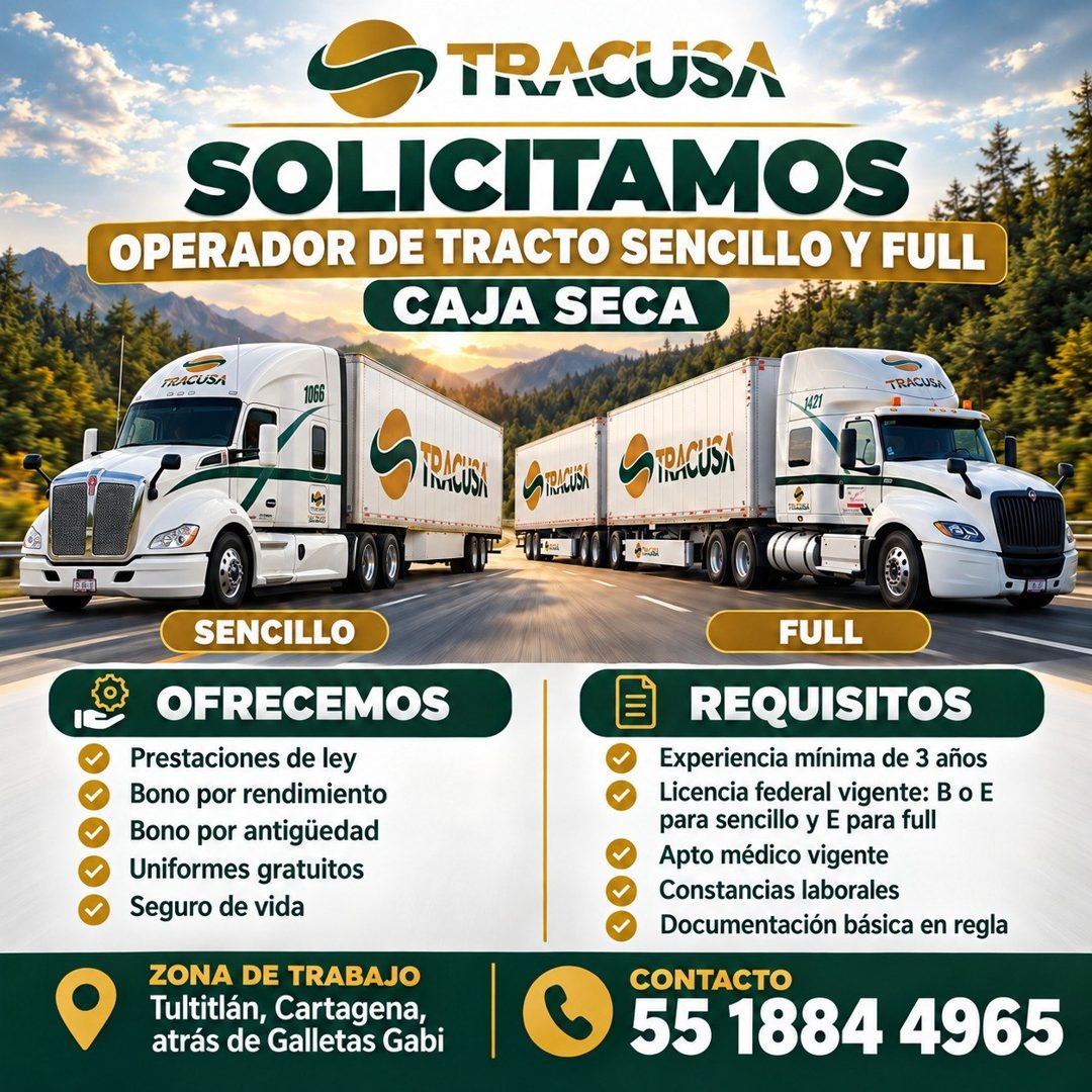 Banner del anuncio de la vacante
