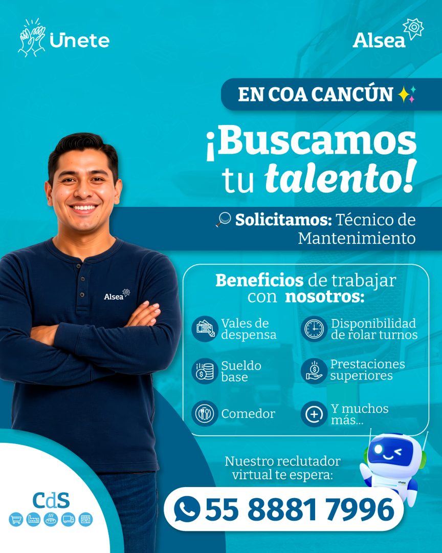 Banner del anuncio de la vacante