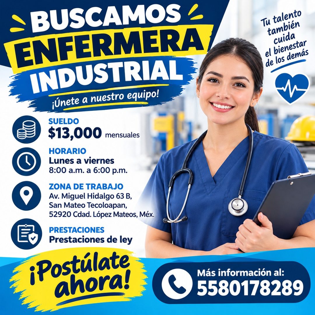 Banner del anuncio de la vacante