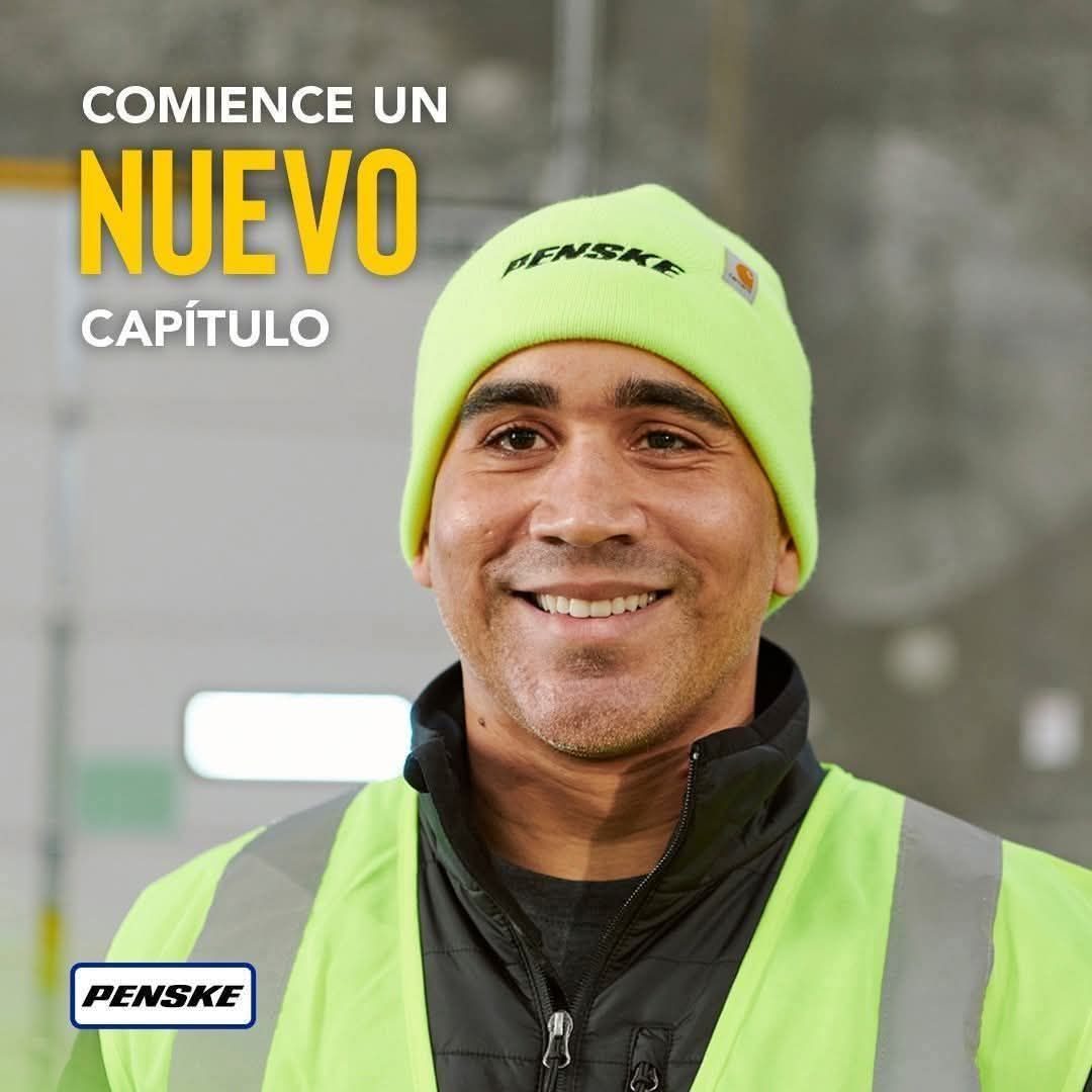 Banner del anuncio de la vacante: COMIENCE UN · NUEVO · CAPÍTULO · ENSAA · PENSKE