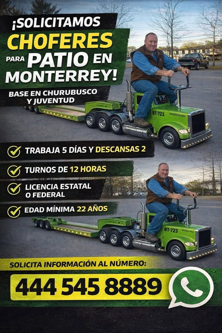 Banner del anuncio de la vacante