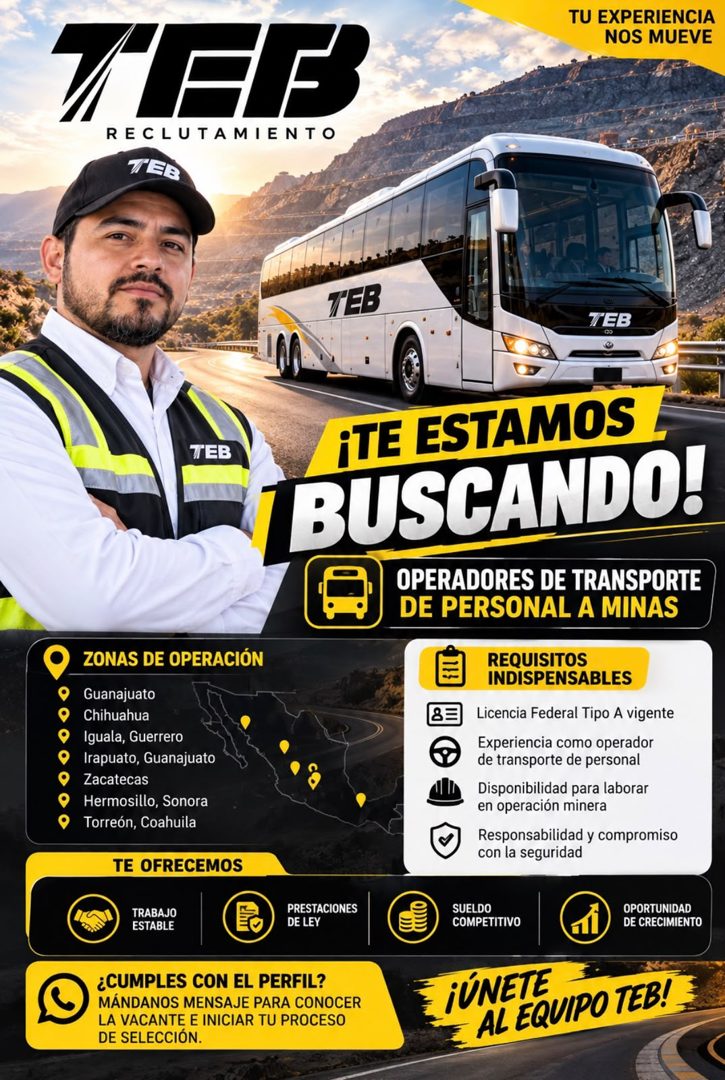 Banner del anuncio de la vacante