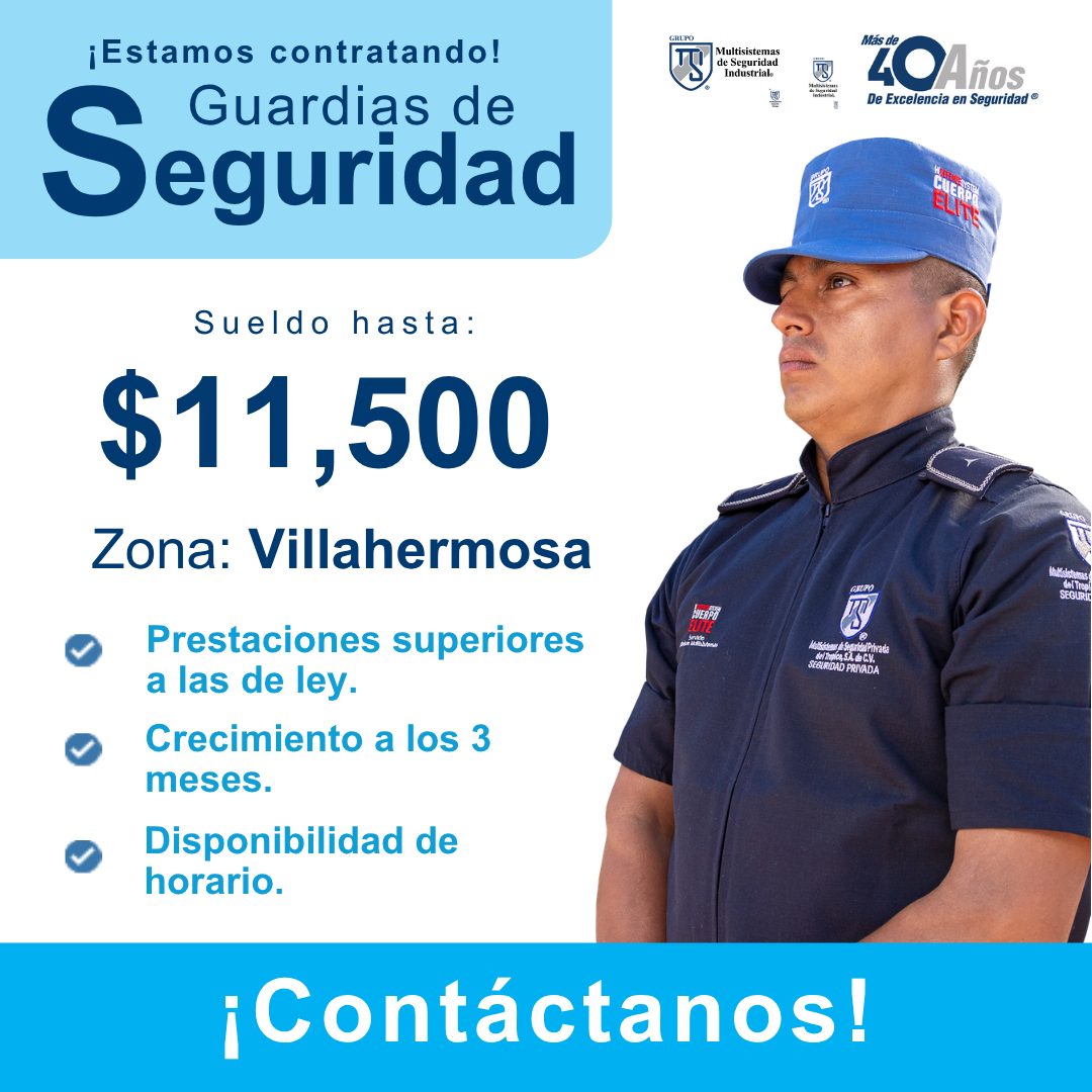 Banner del anuncio de la vacante