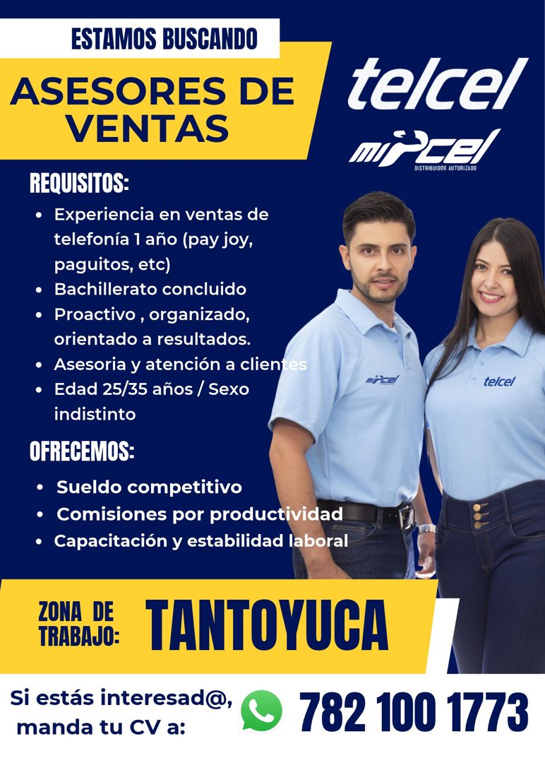 Banner del anuncio de la vacante