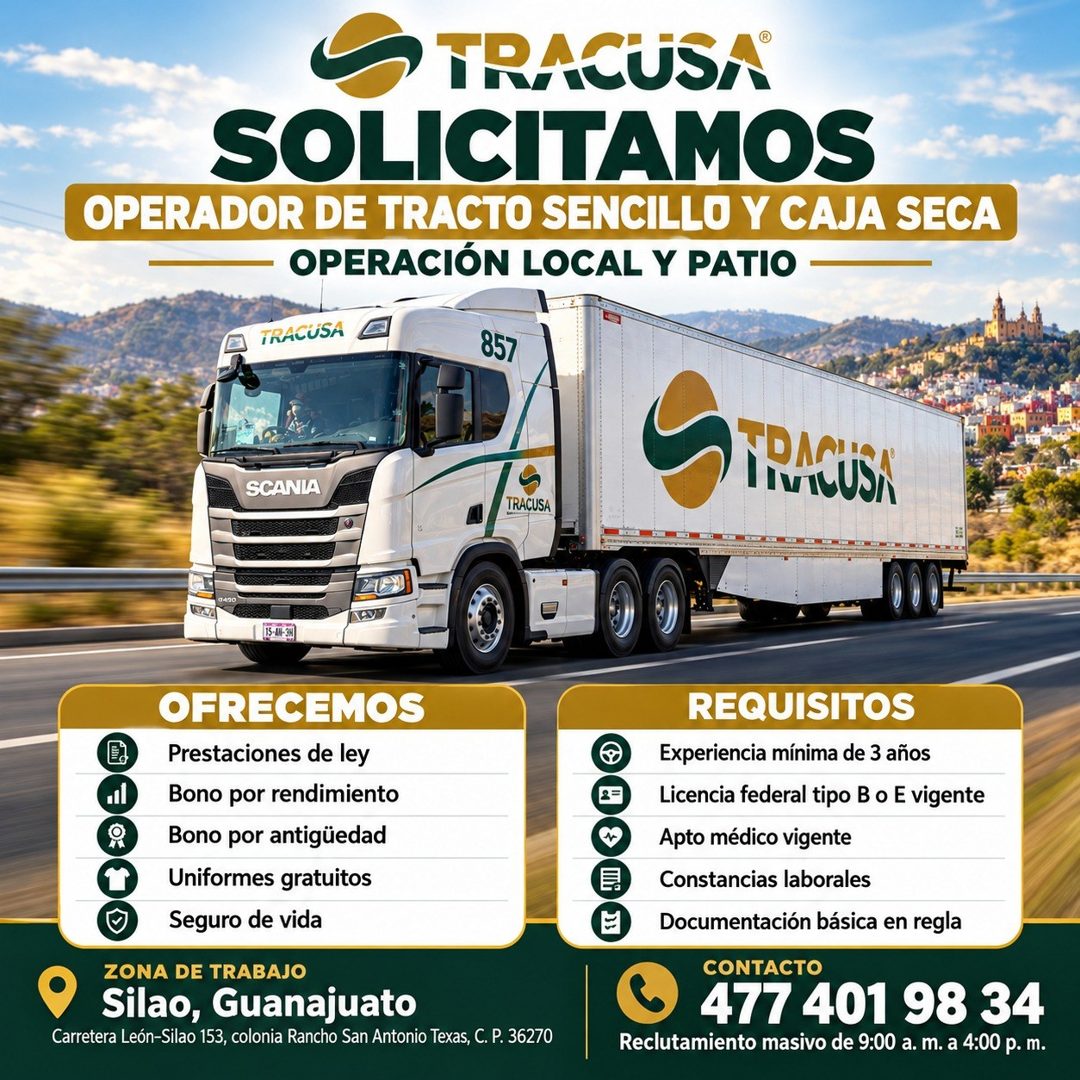 Banner del anuncio de la vacante