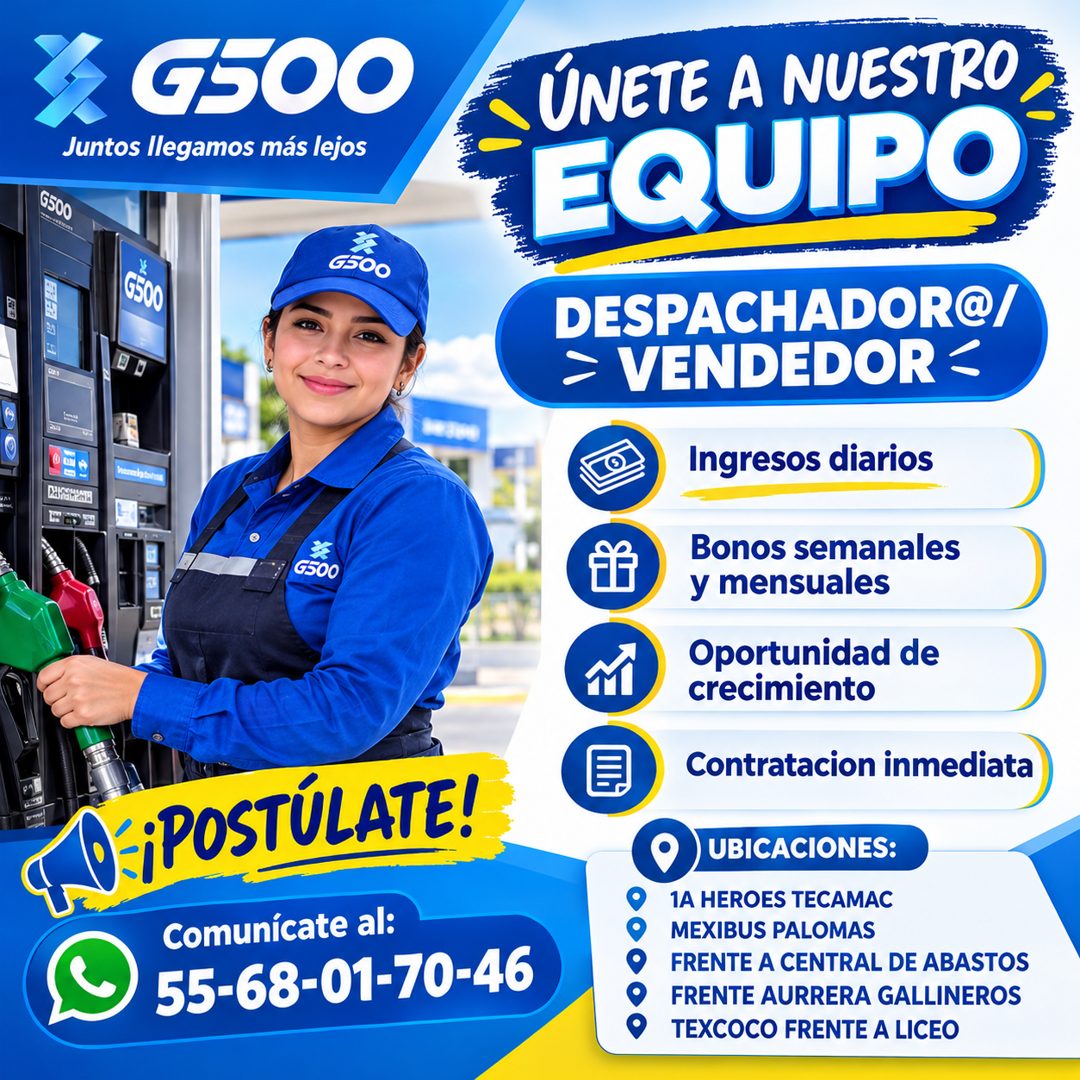 Banner del anuncio de la vacante