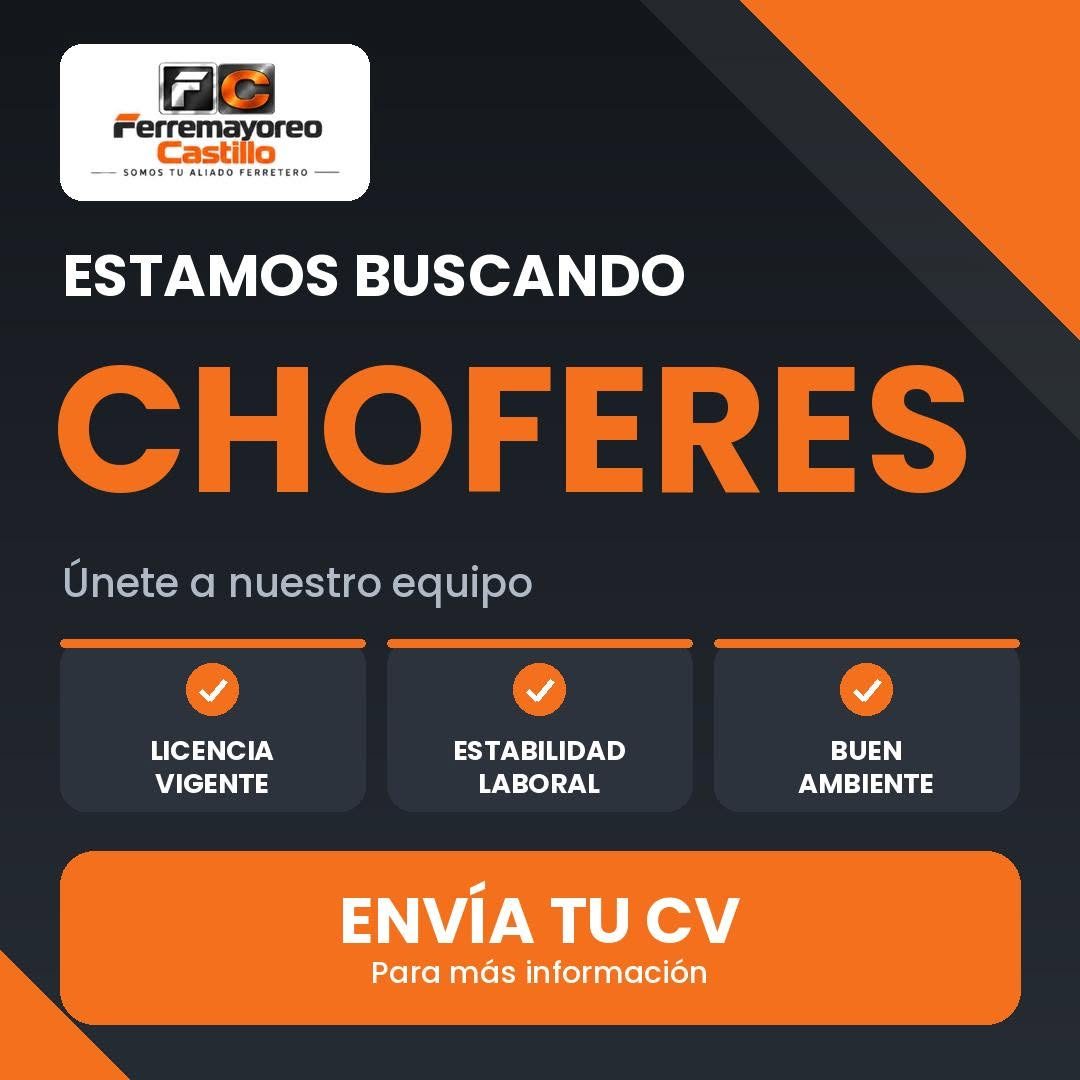 Banner del anuncio de la vacante
